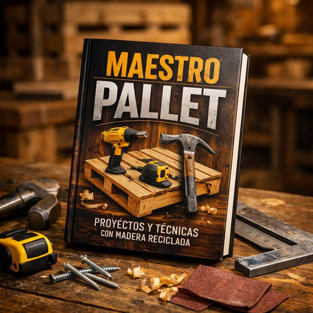 Maestro del Pallet - Proyectos y Tecnicas con Madera Reciclada